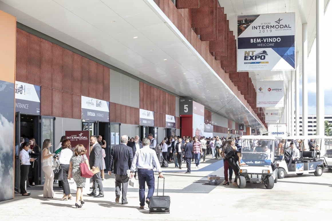 A baixa de empresas participando da Intermodal representa cerca de 10% das empresas que participariam do evento que acontece entre 17 e 19 de março