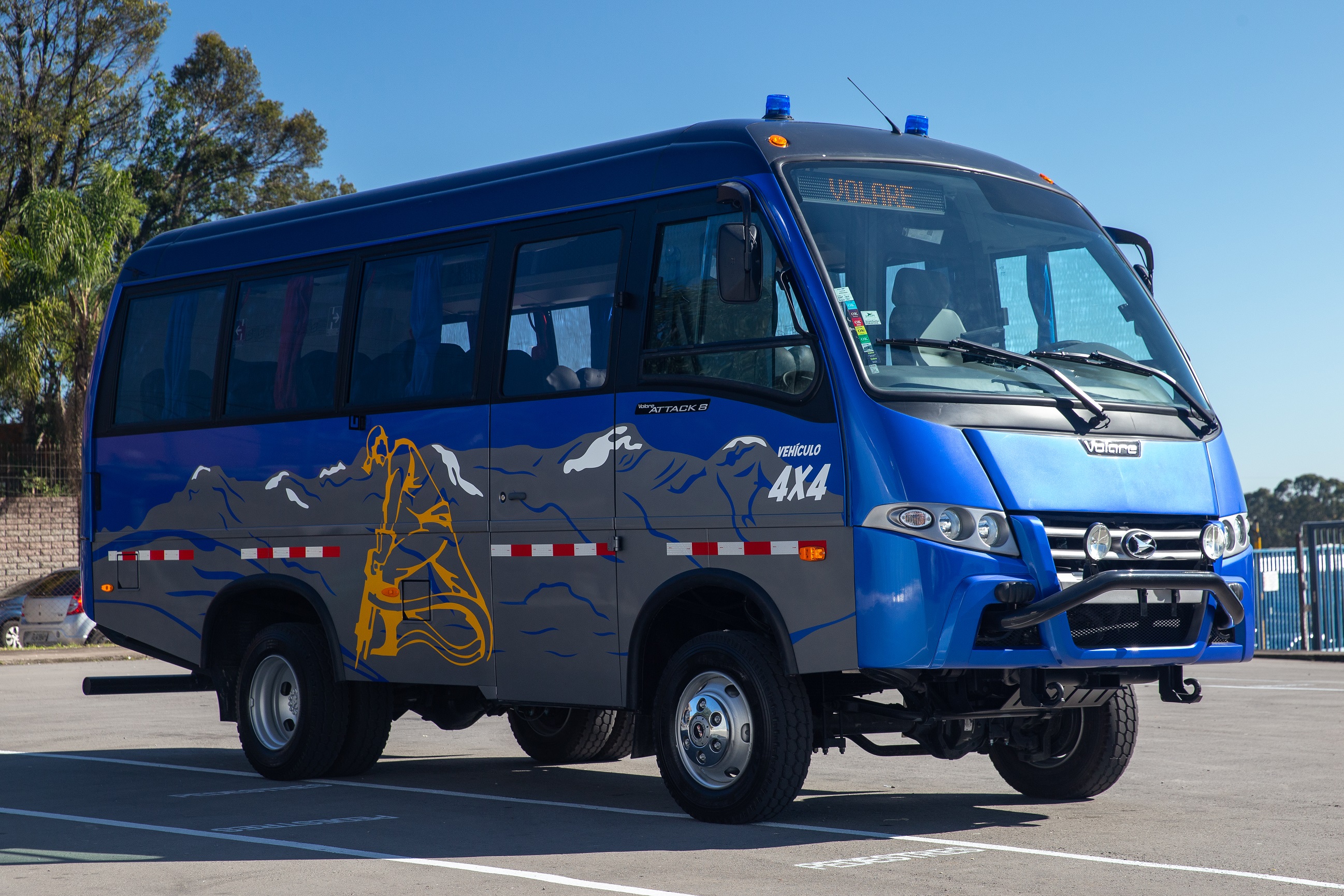 Volare vende primeiros micro-ônibus seguro da marca contra o coronavírus