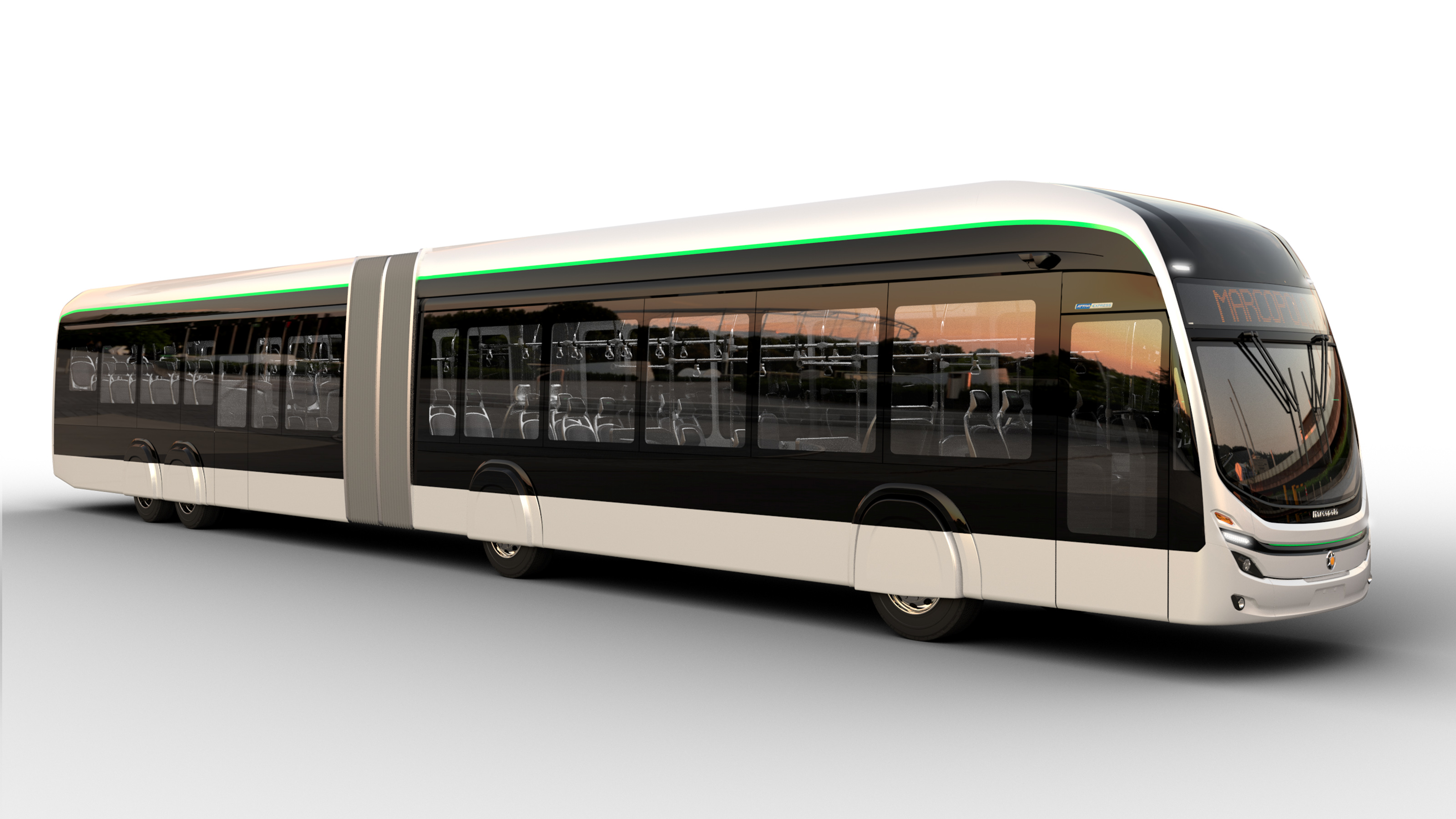 Ônibus elétricos com chassi BYD e carroceria Marcopolo começam a rodar até 2021, em São José dos Campos