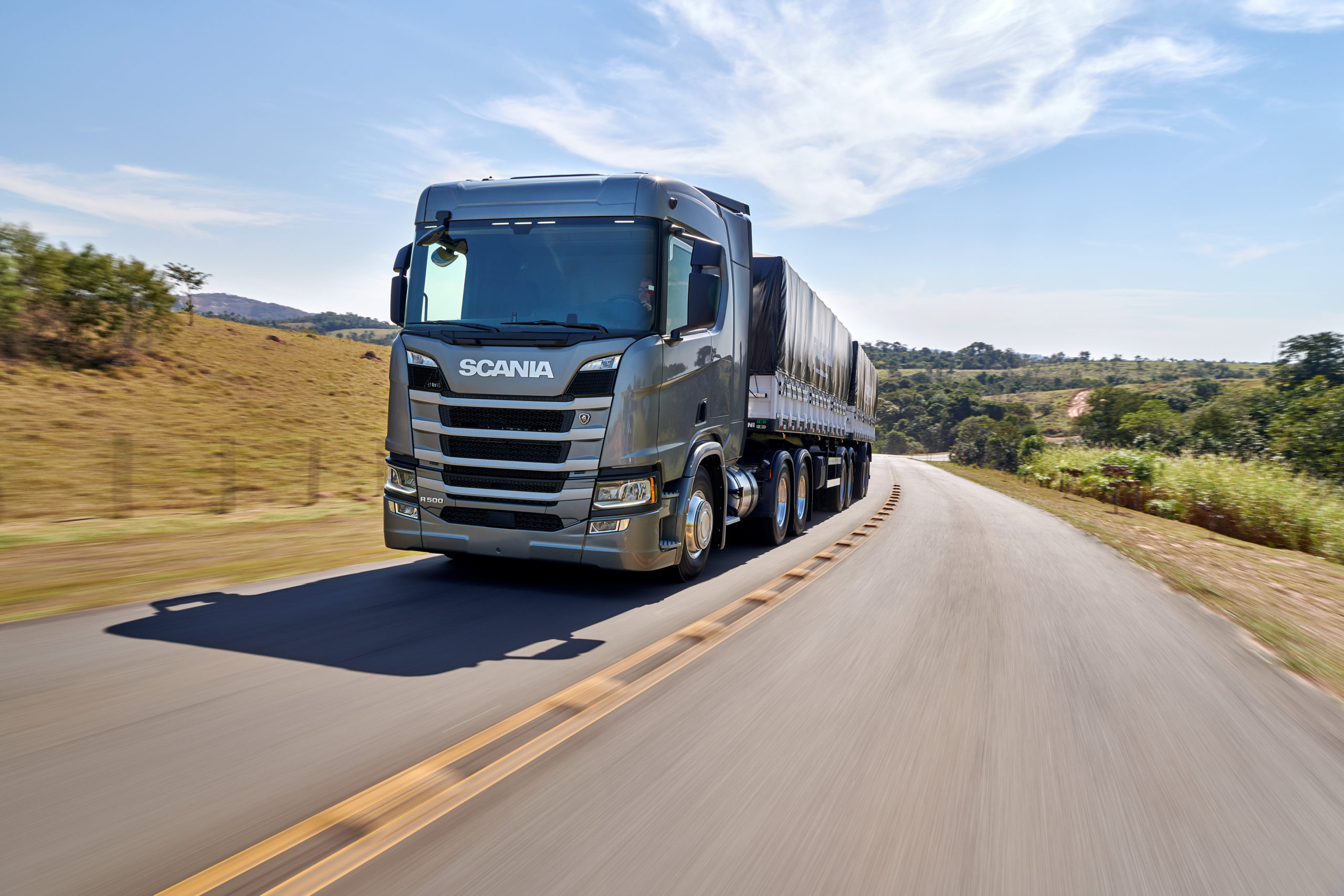 Scania comemora o crescimento no mercado de pesados em torno de 130%