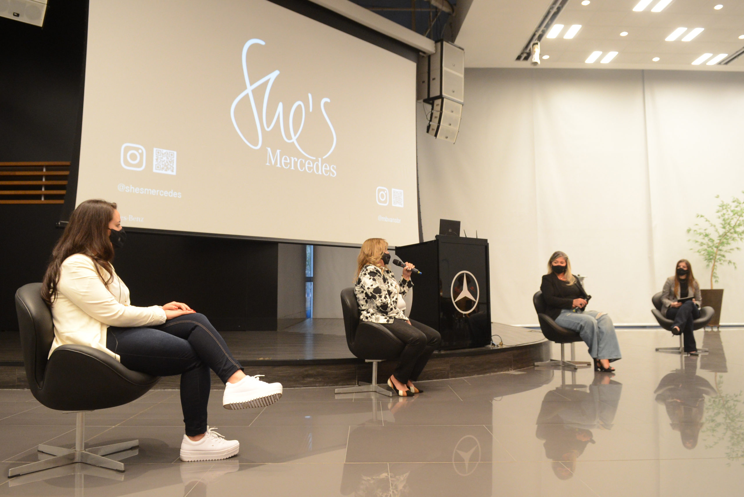 She´s Mercedes reforça a presença feminina no universo automotivo