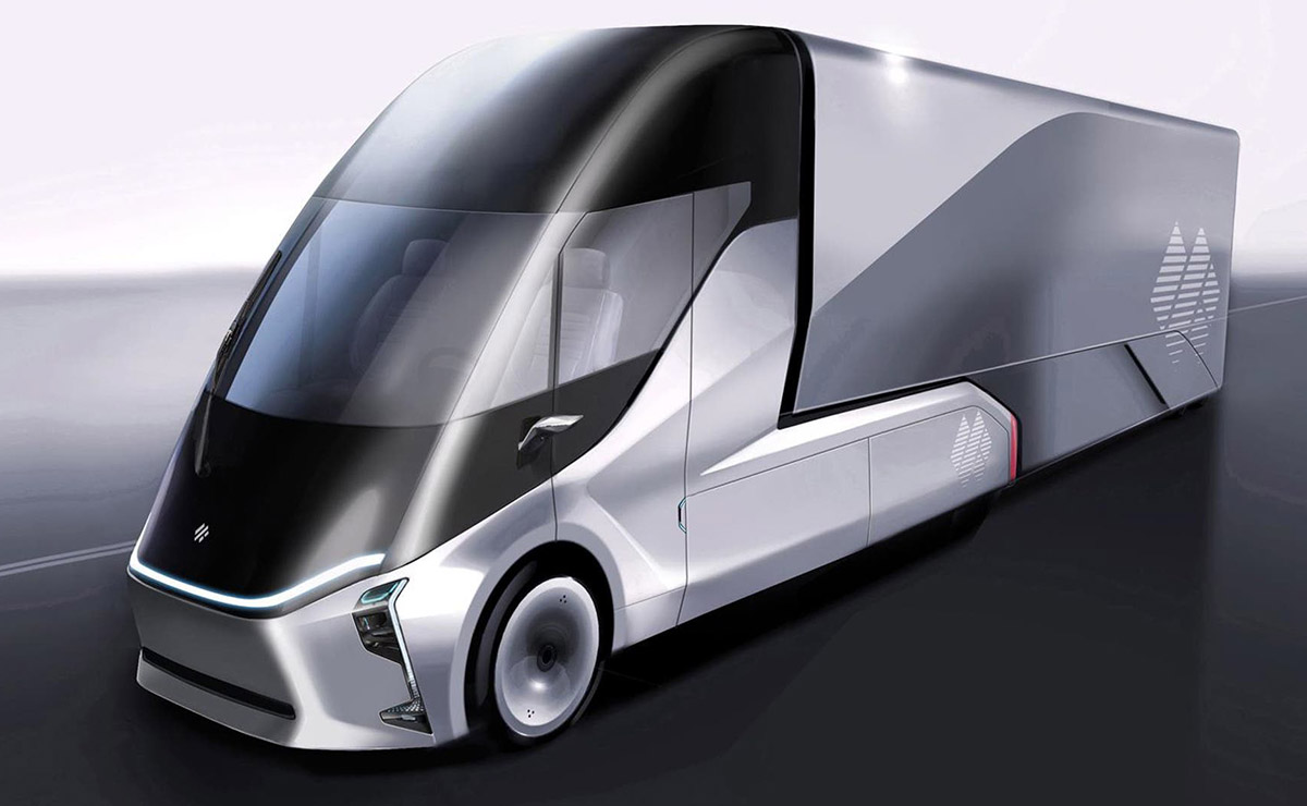 O caminhão Xingtu é a aposta chinesa para enfrentar o Tesla Semi