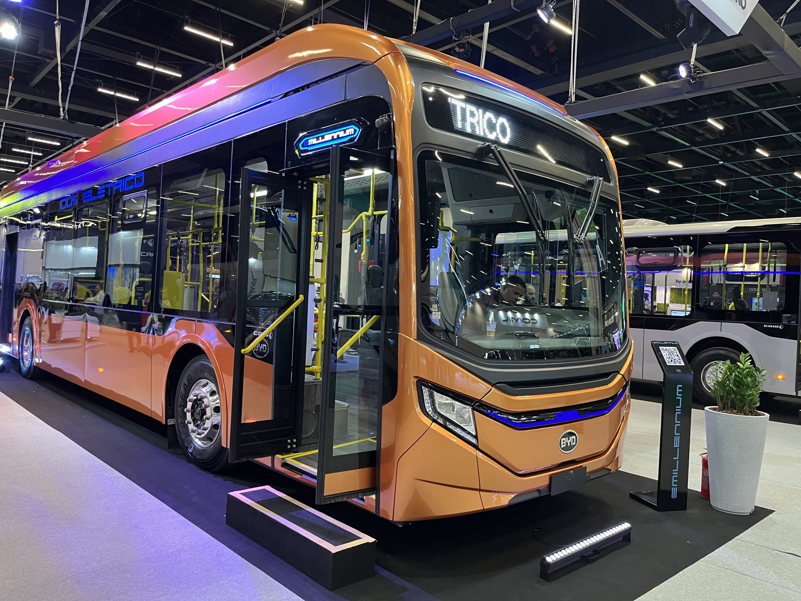 eMillennium é a nova carroceria da Caio para ônibus elétrico