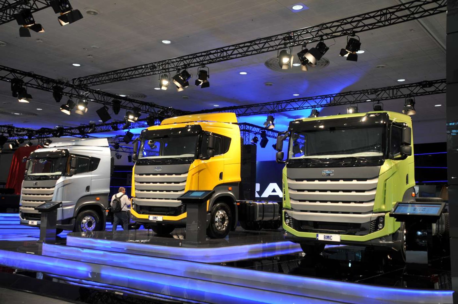 A BMC, fabricante de caminhões turca, quer jogar na liga das principais