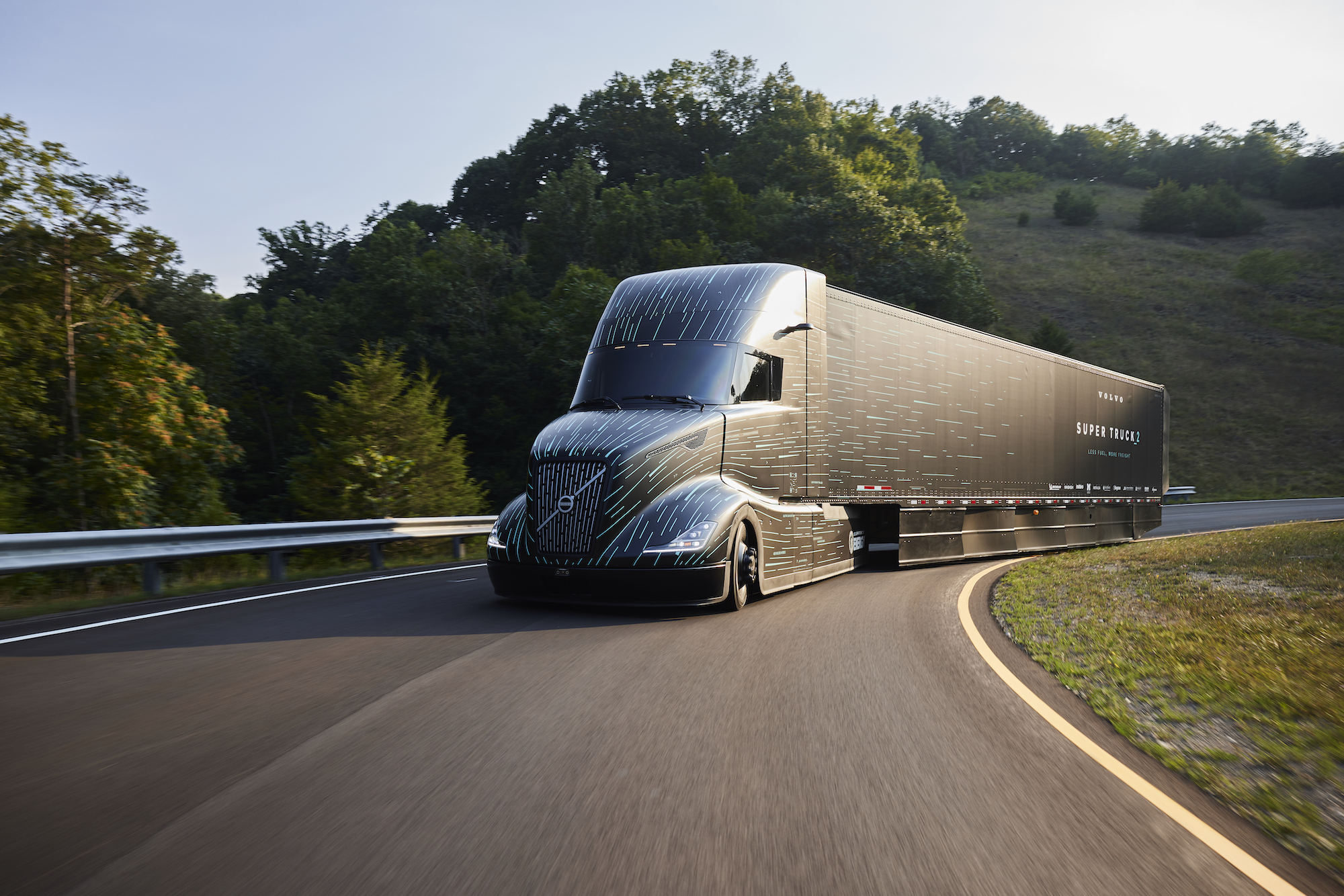 Volvo Supertruck 2 é o caminhão híbrido com mais eficiência