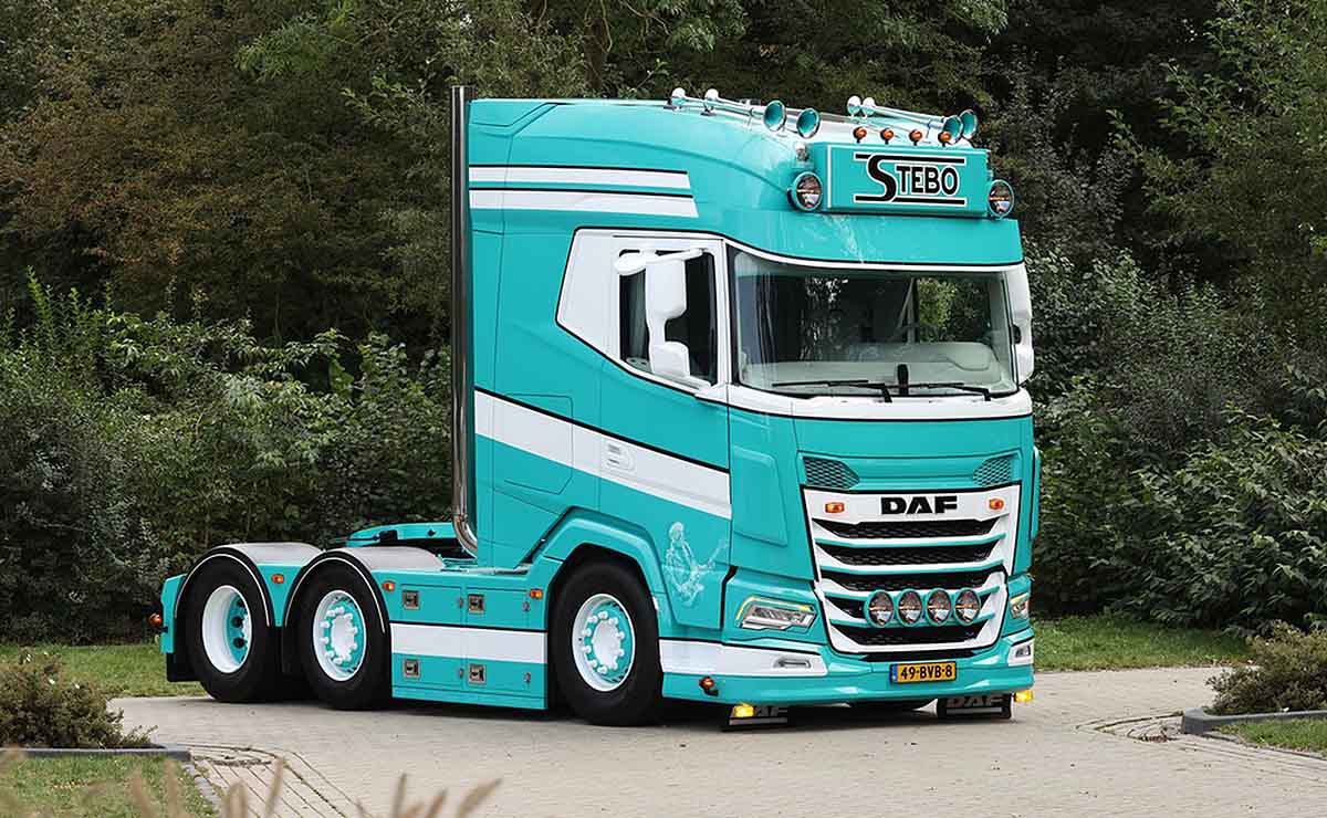 DAF XG+ ganha customização estilo norte-americano