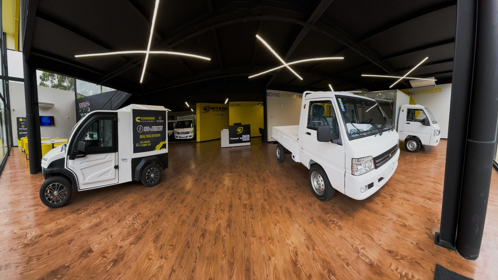 Hitech Electric nacionaliza seus veículos e inaugura sua primeira concessionária