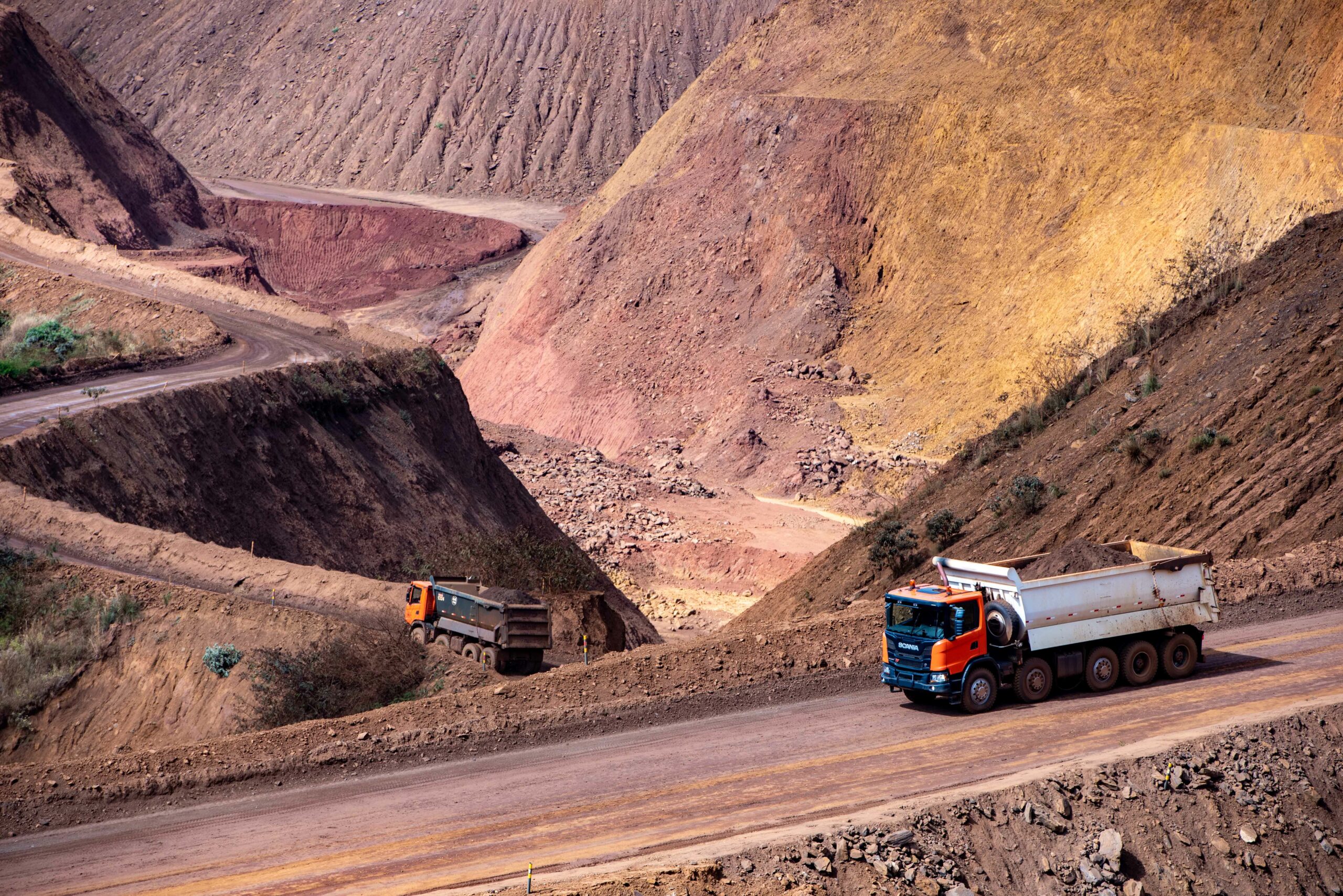 Scania quer vender 600 caminhões para mineração em 2024