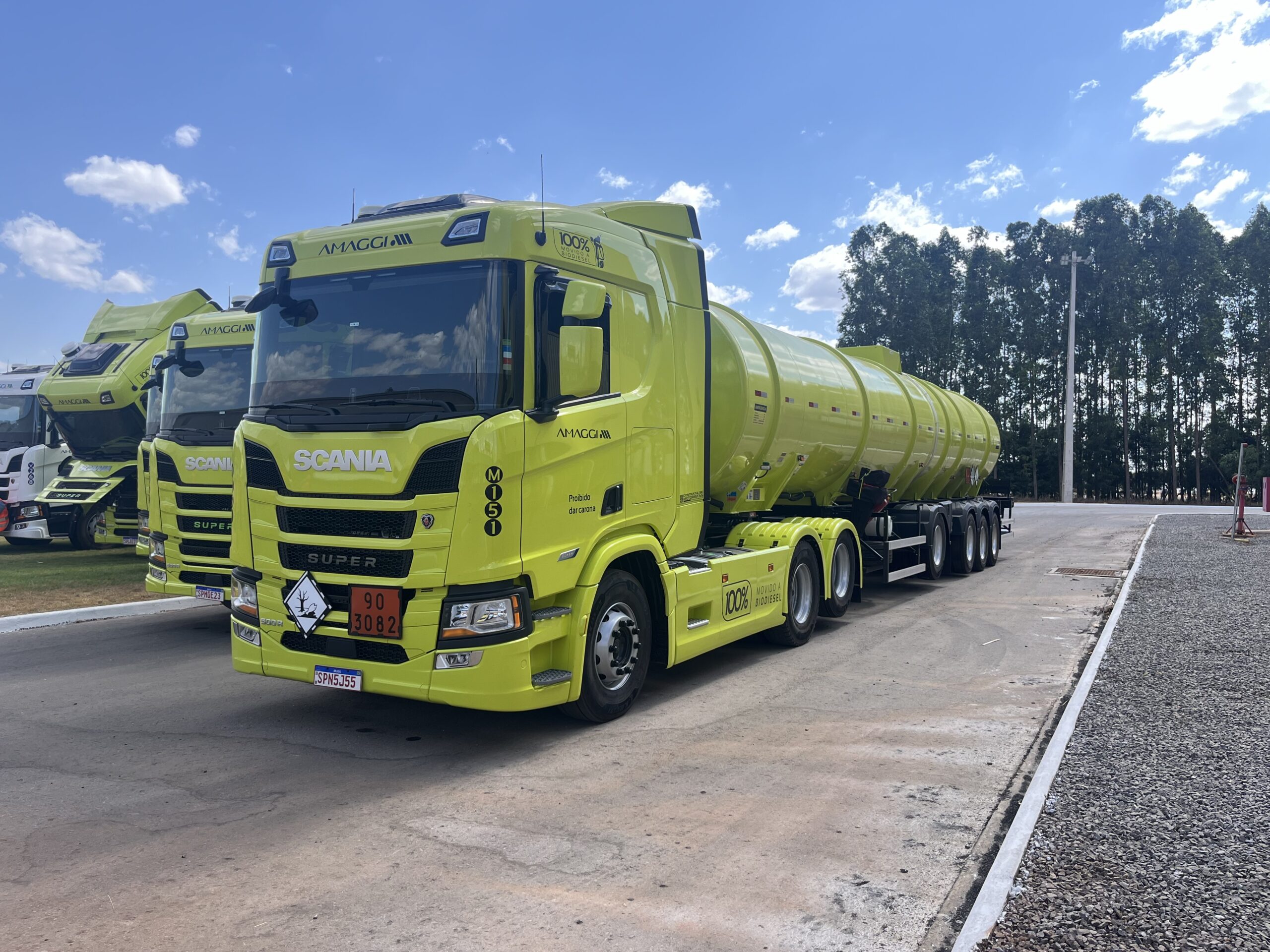 Scania, John Deere e Amaggi mostram que o B100 é viável à descarbonização