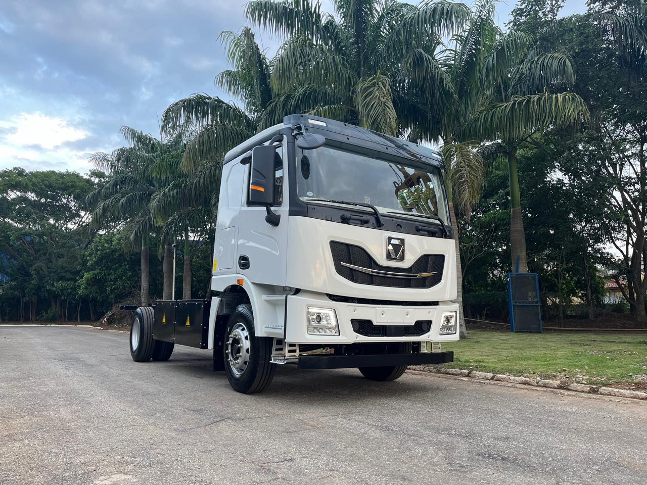 Na Fenatran, a XCMG vai apresentar seu primeiro caminhão médio elétrico