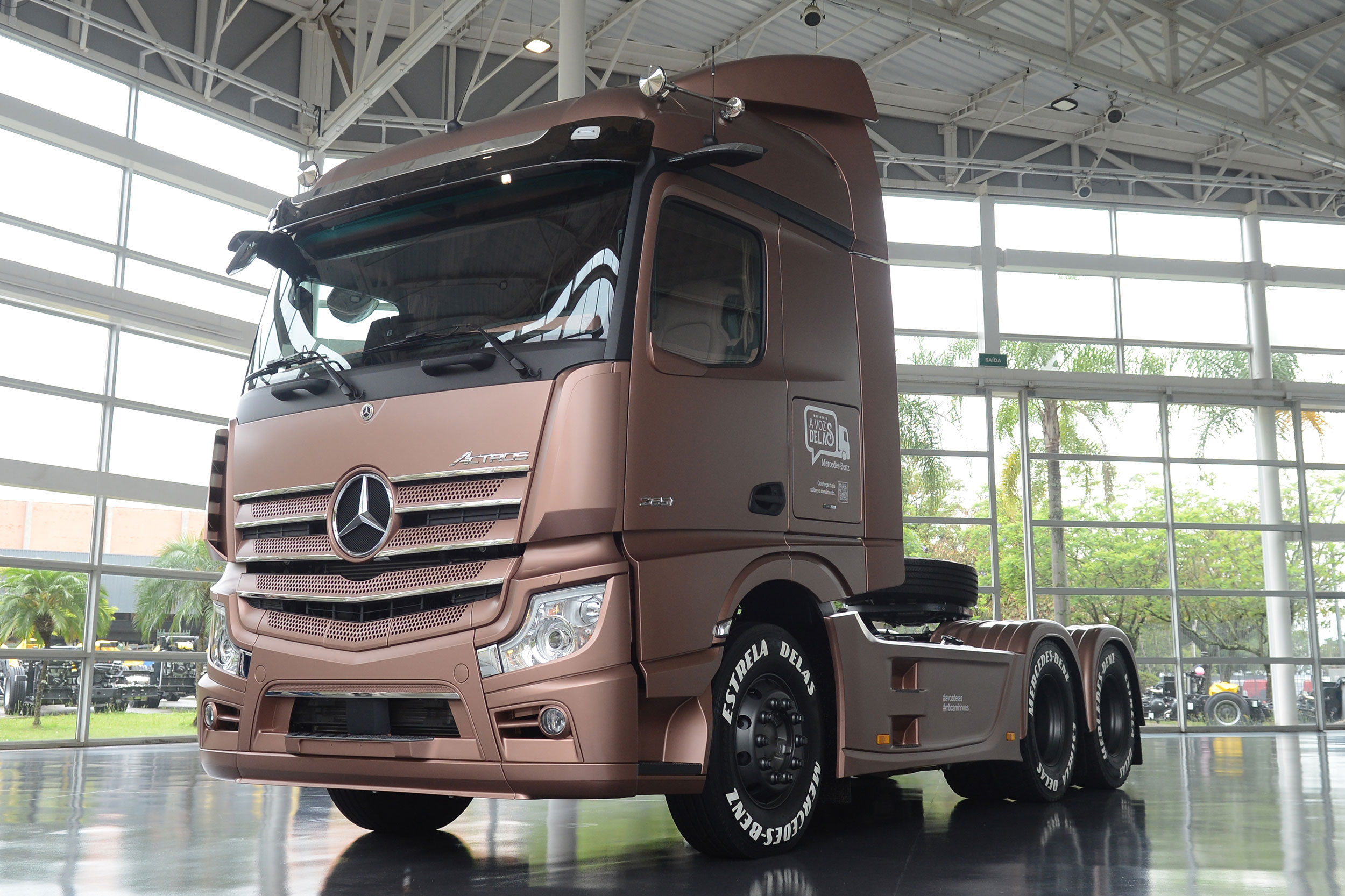 APK Transportes compra o primeiro Mercedes-Benz Actros Estrela Delas