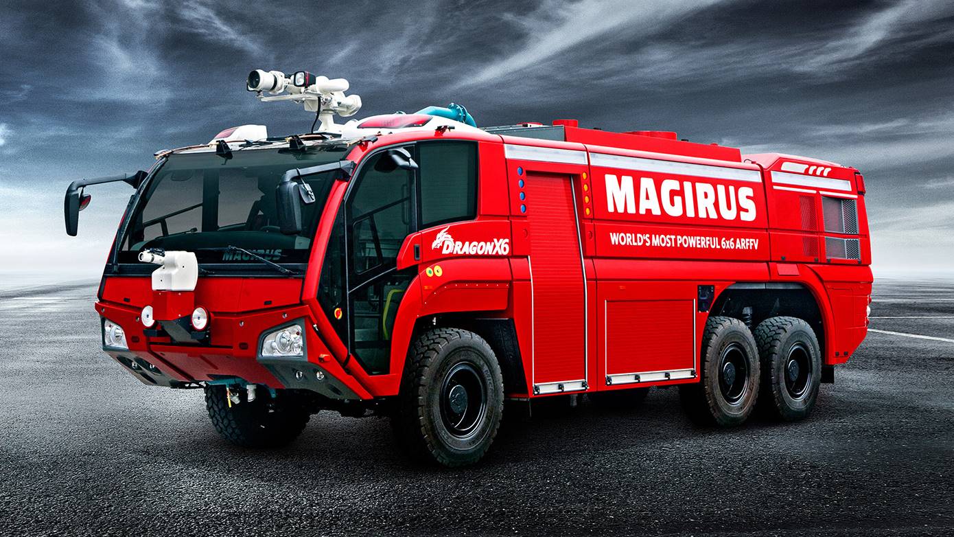 Magirus, Iveco, caminhão de bombeiro,