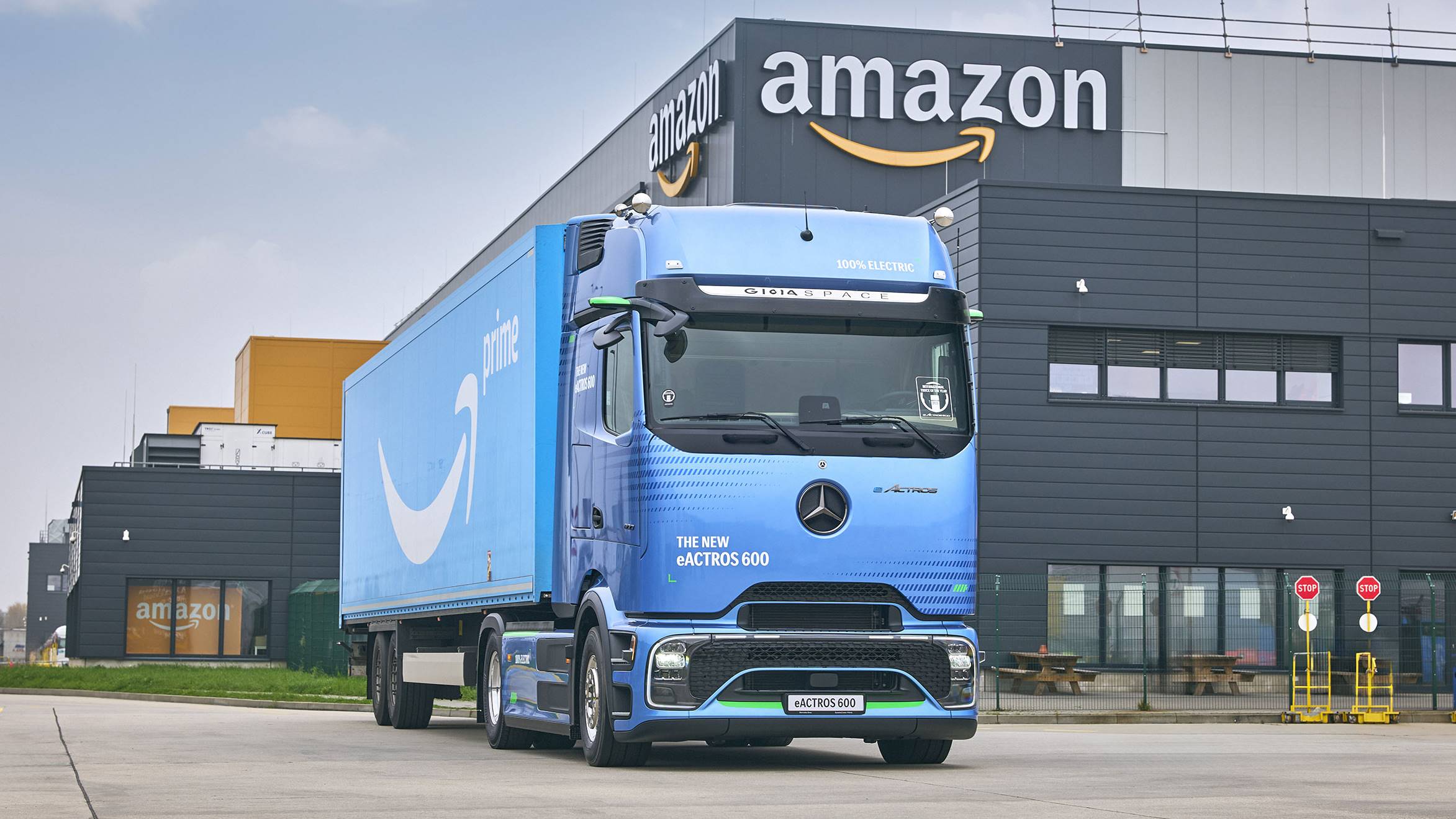Amazon, Mercedes-Benz, eActros 600