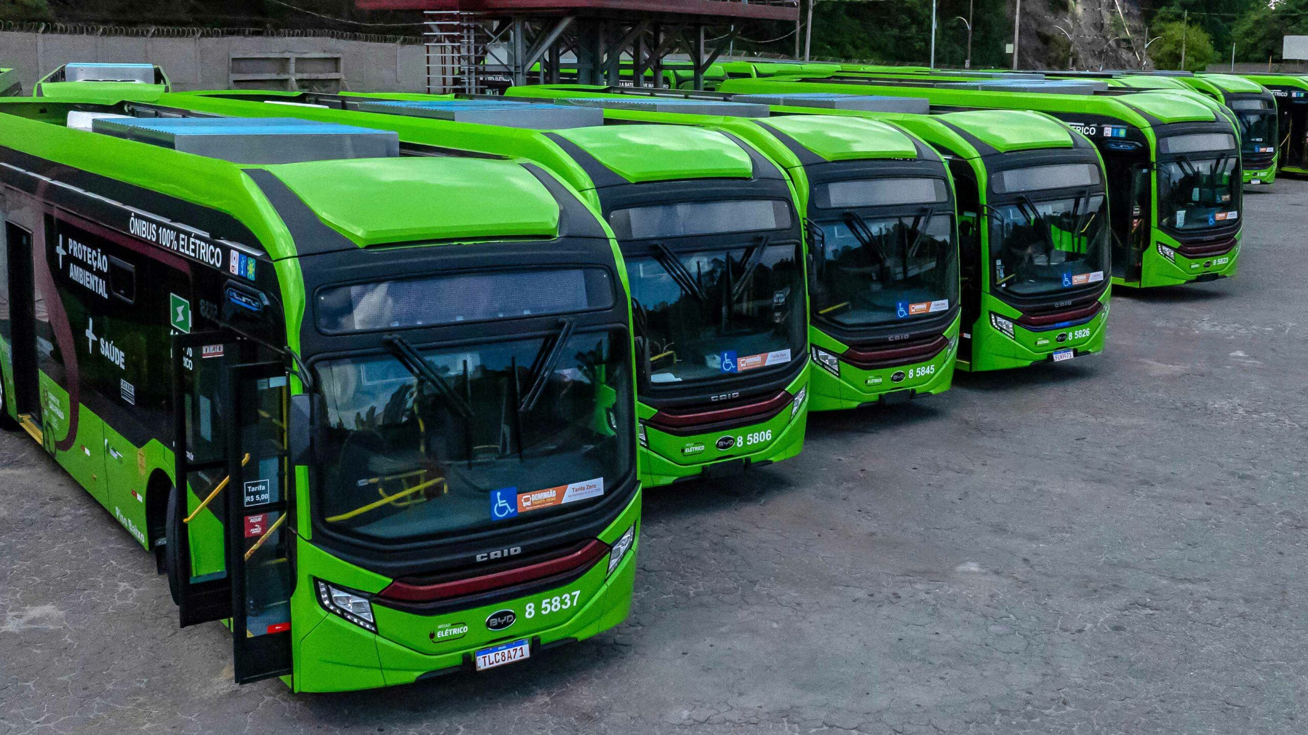 BYD, D9W, ônibus elétrico