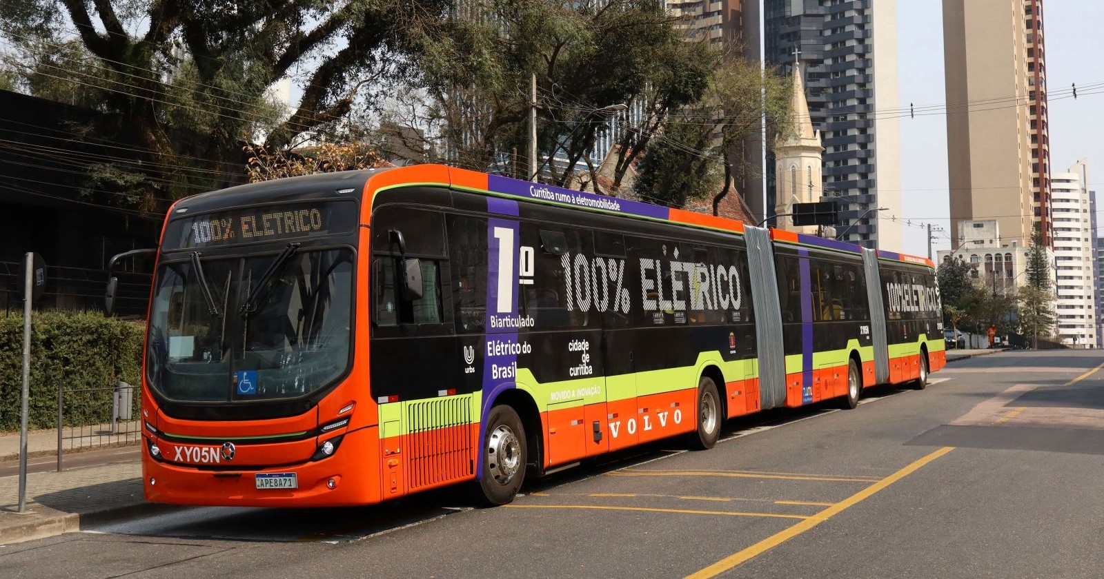 Volvo do Brasil vai ser a base de produção e exportação de ônibus elétrico