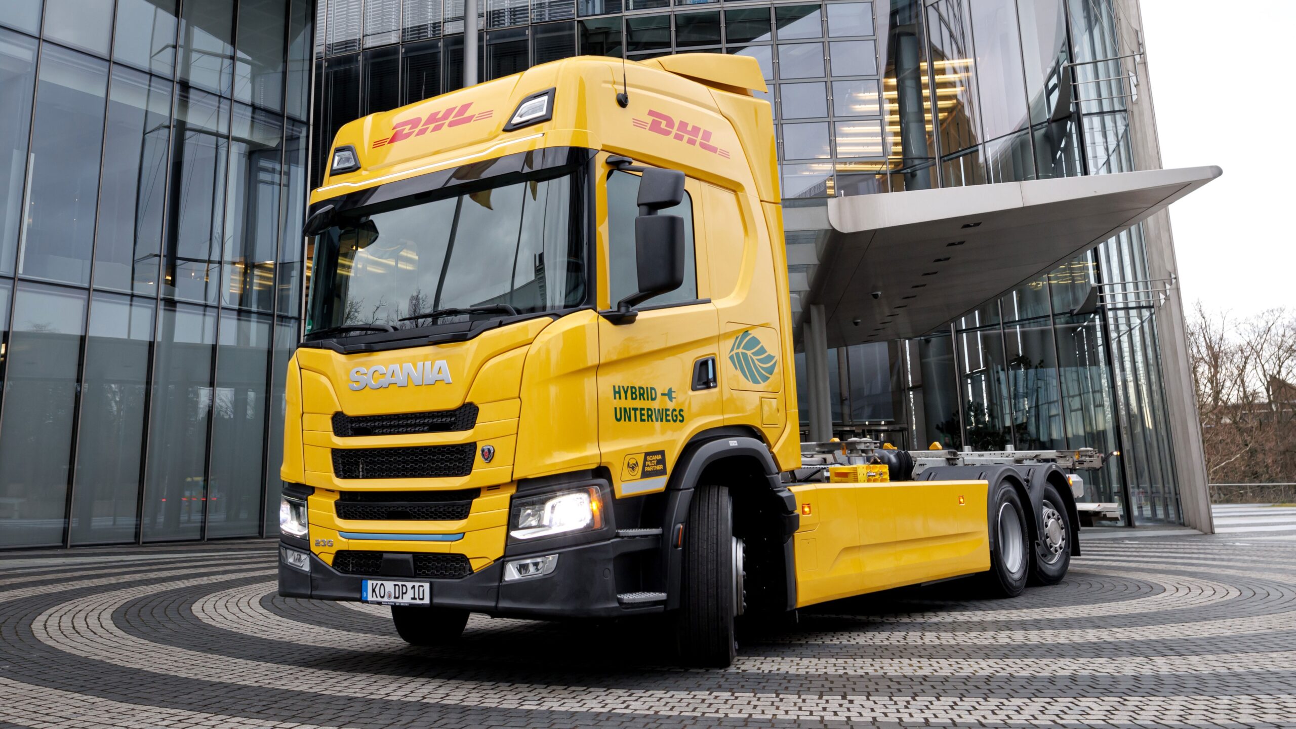 Scania, extensor de alcance, DHL