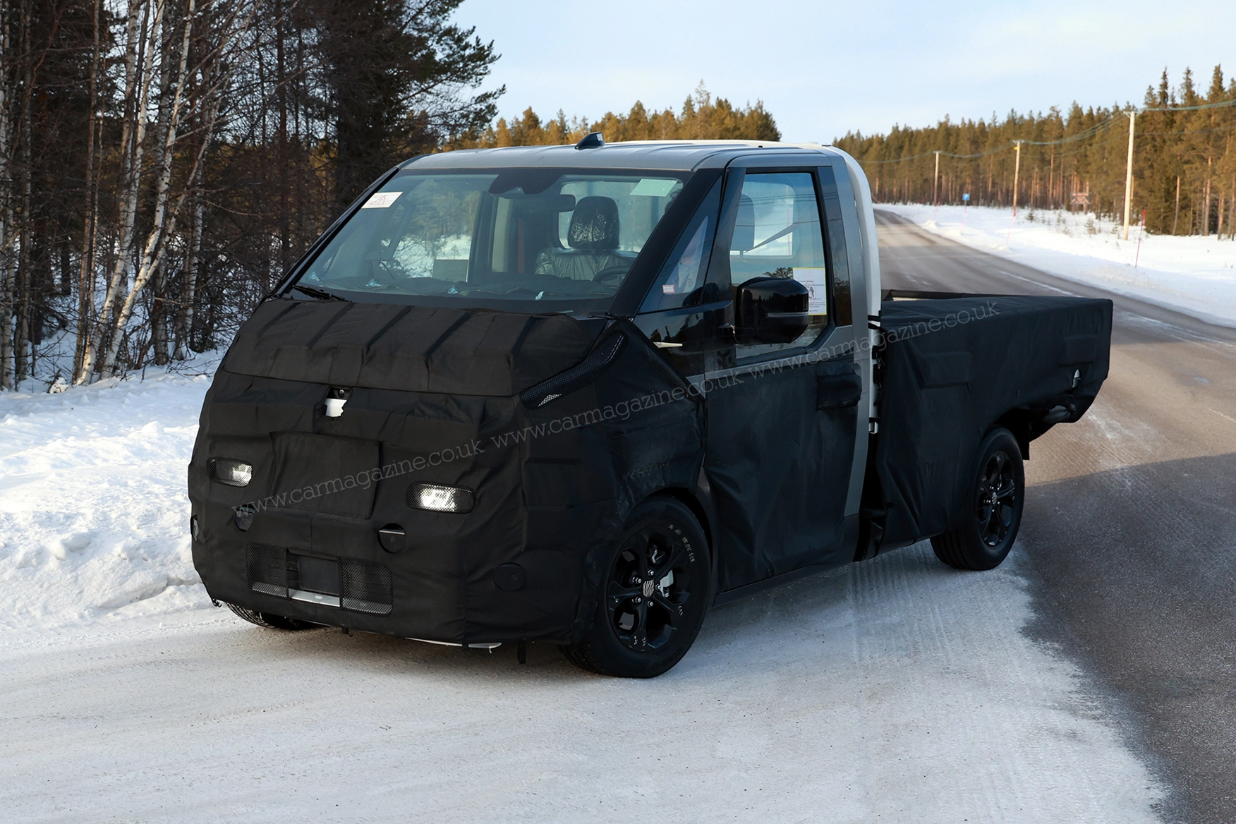 O PV5 elétrico da Kia também terá versão chassi-cabine