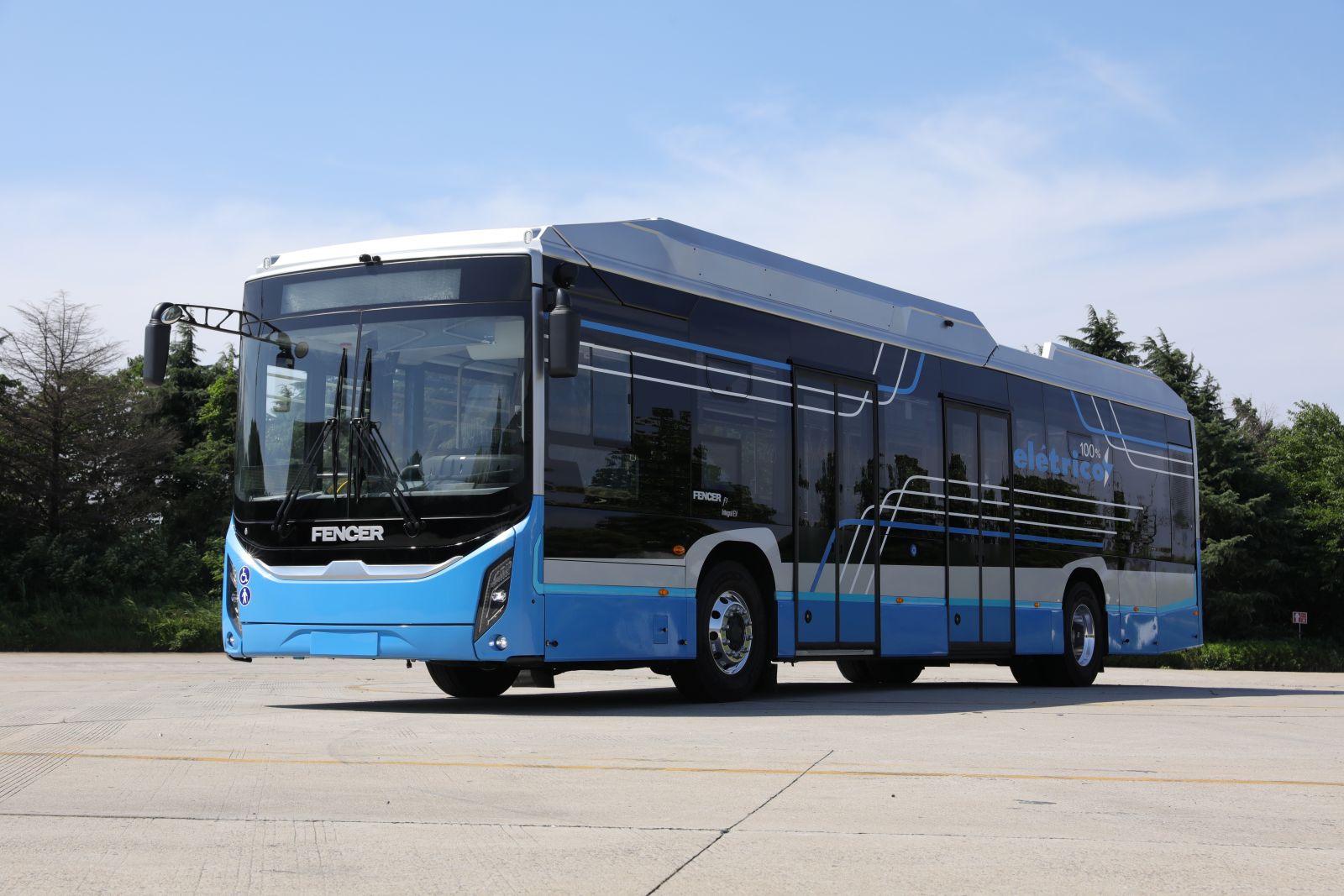 Tevx Higer lança nova geração de ônibus elétricos Azure e Fencer no Brasil