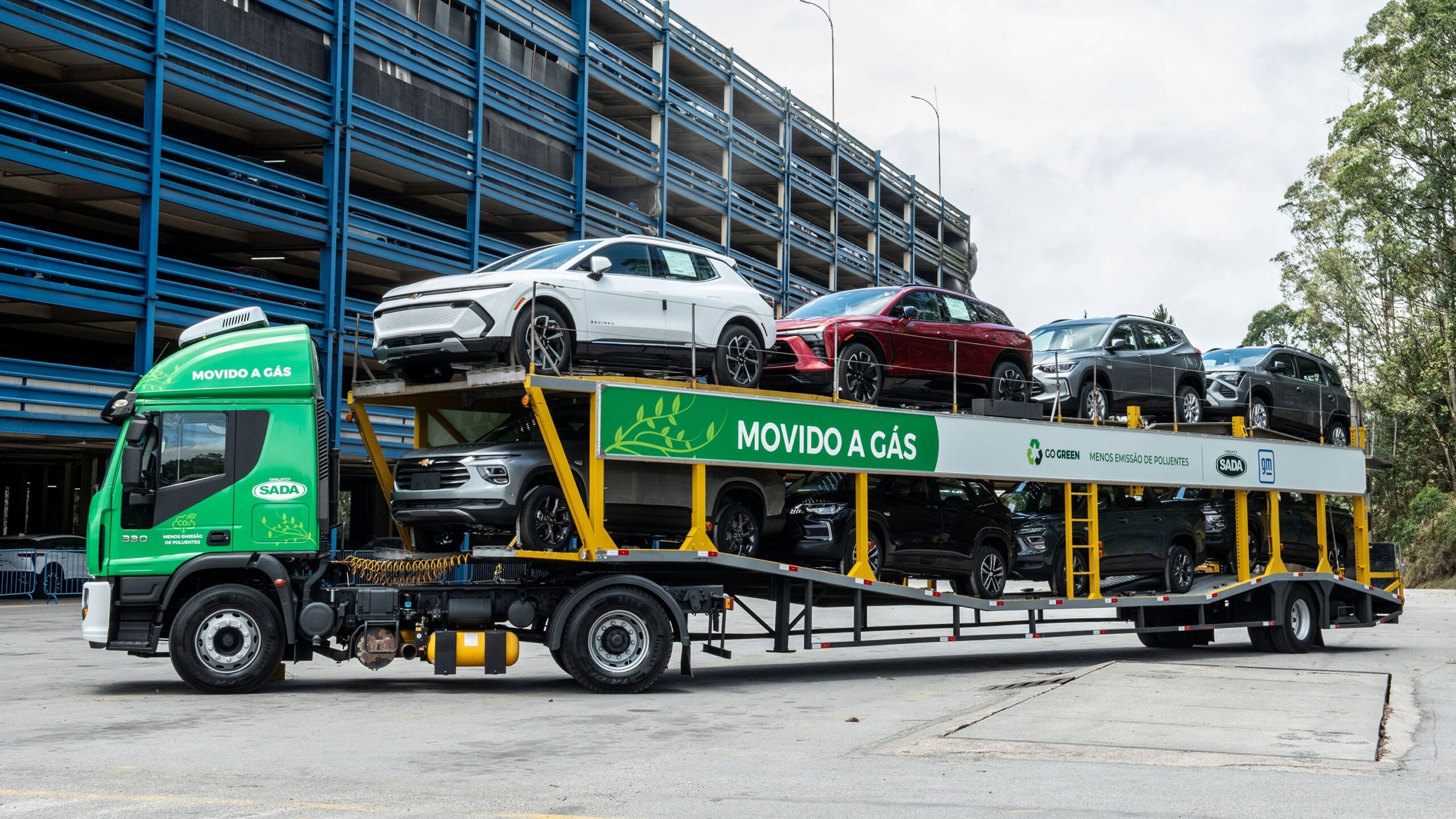 cegonha, GNV, General Motors,