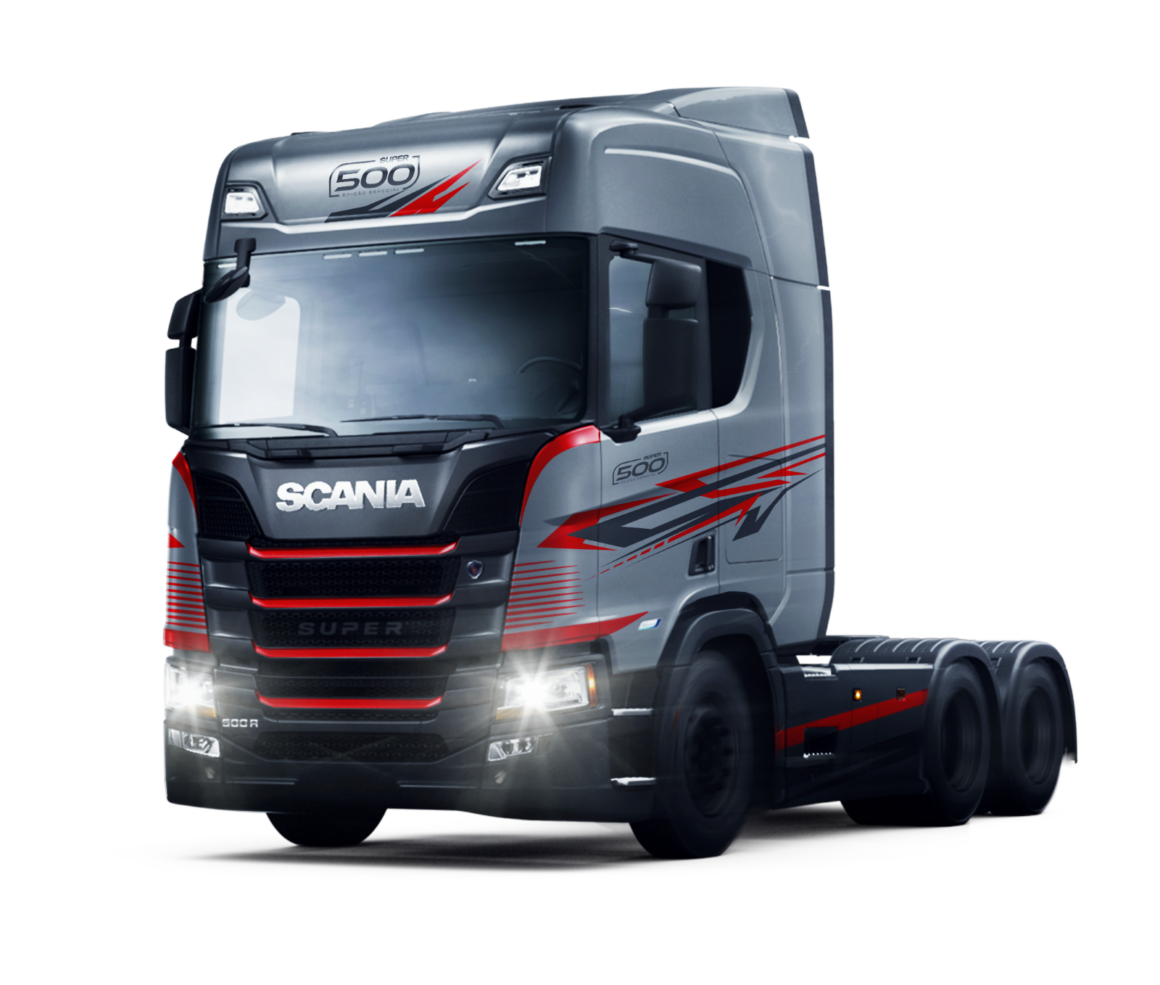 Scania 500 R 6x2 série especial é lançado no País com apenas 500 unidades