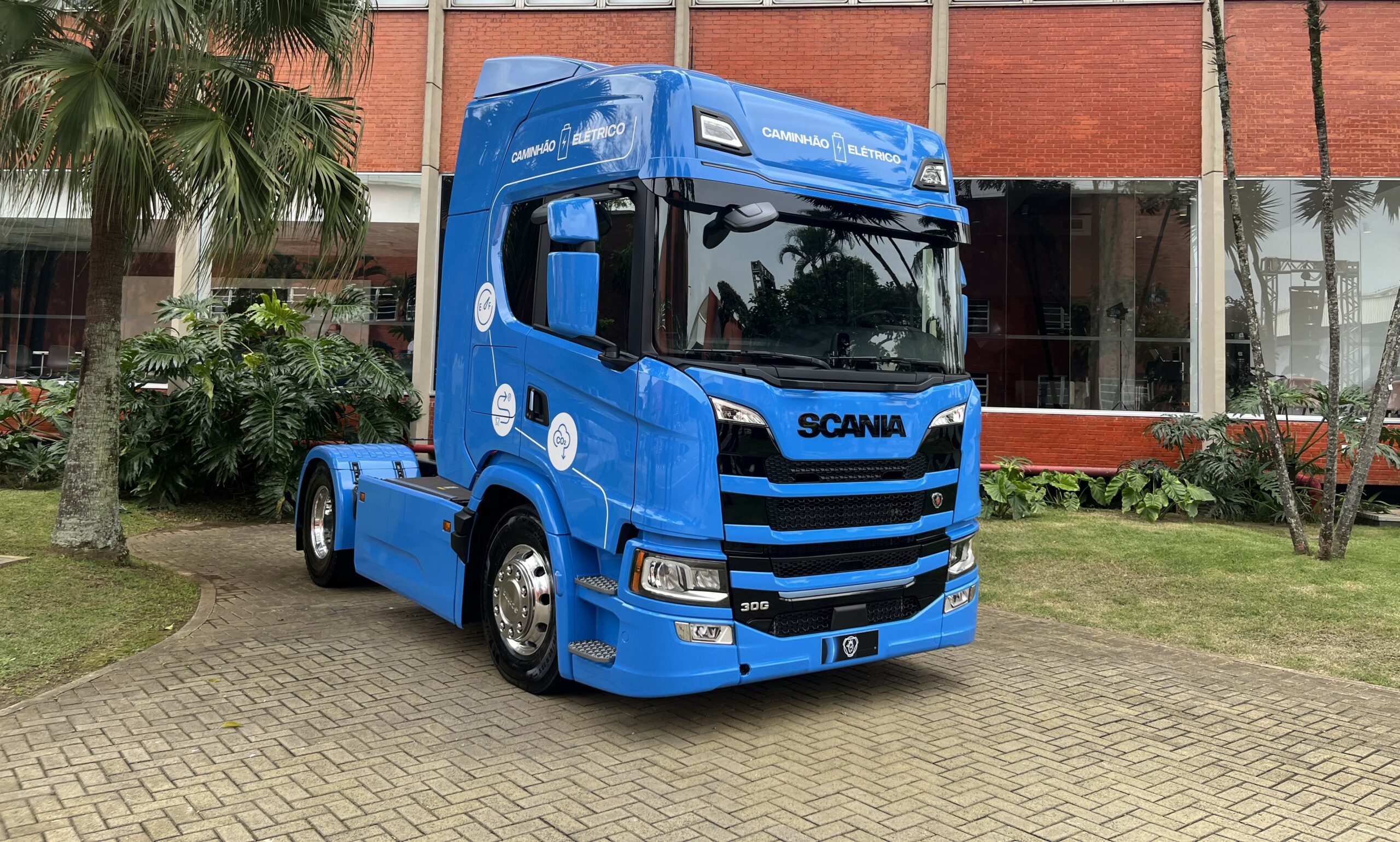 Scania 30 G elétrico vai ser fabricado no Brasil em 2027