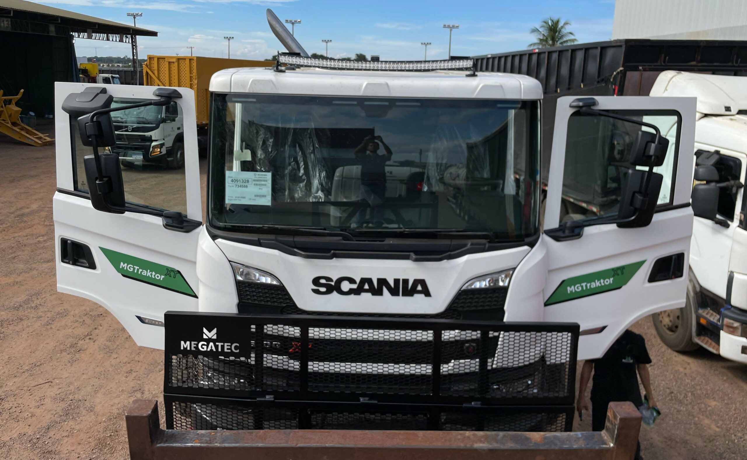 Scania lança 560 G Super XT para o transbordo de cana na Agrishow