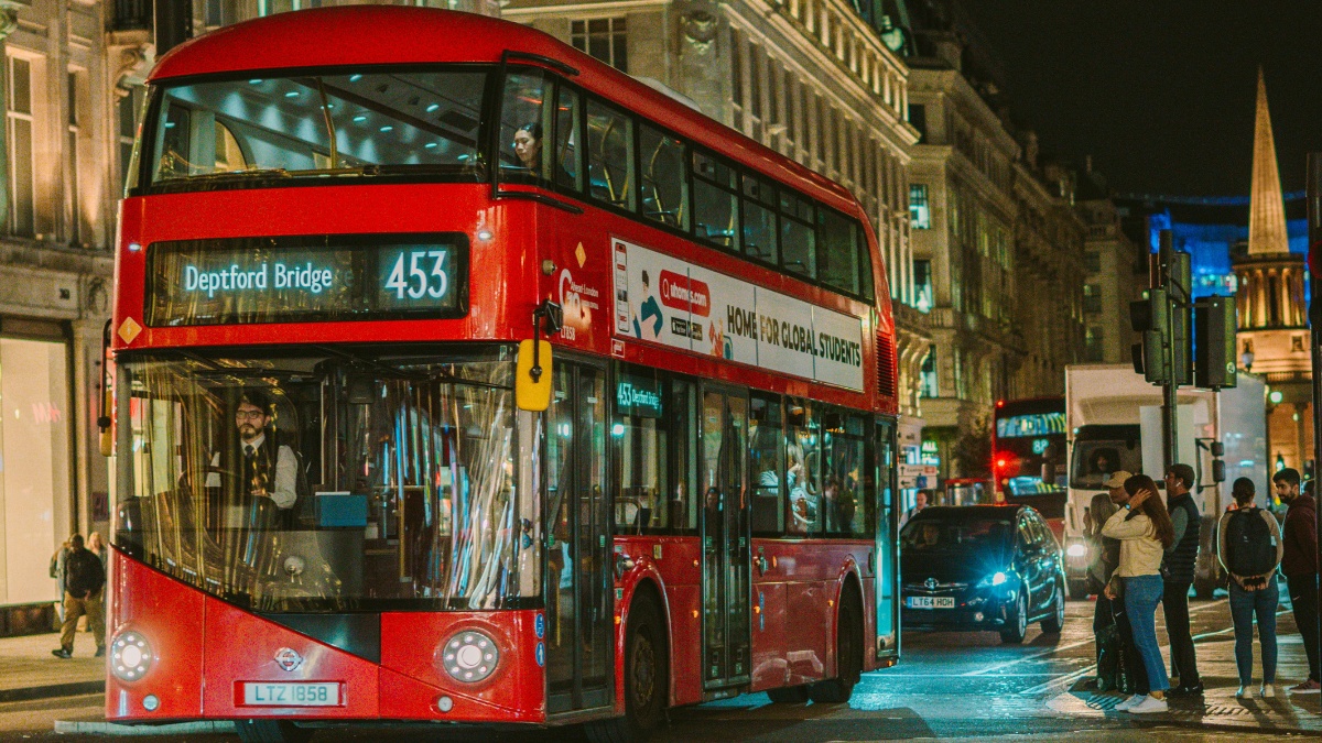 Londres, ônibus elétrico,