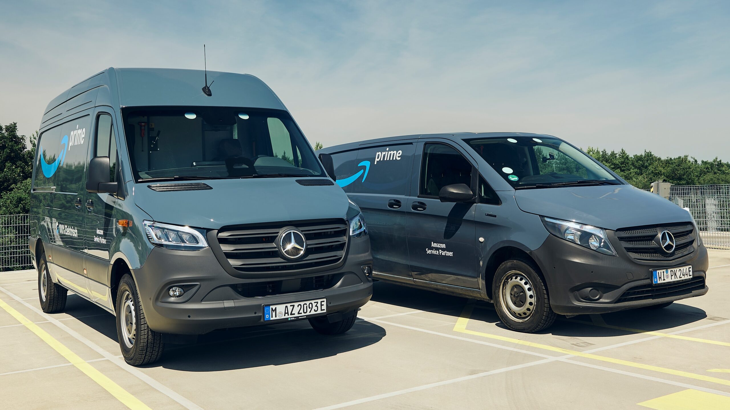 veículos elétricos, Amazon, Mercedes-Benz