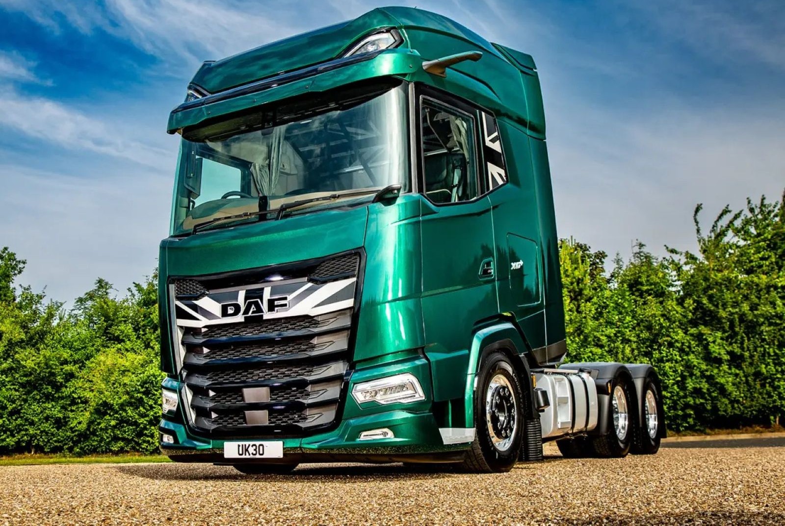 DAF lança edição limitada XG+ e celebra três décadas de liderança no Reino Unido