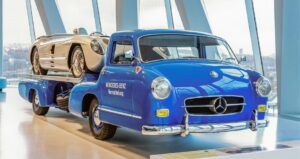 Blue Wonder: o caminhão de transporte que nasceu de um carro esportivo