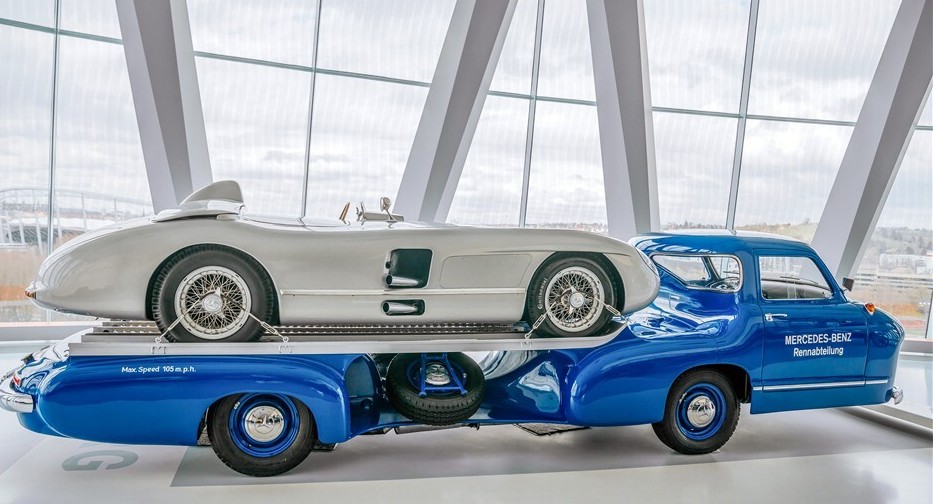 Blue Wonder: o caminhão de transporte que nasceu de um carro esportivo