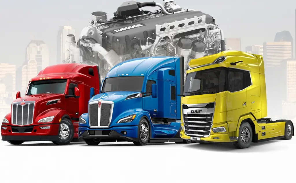 PACCAR, dona da DAF, registra novos motores e pode romper barreira dos 600 cv