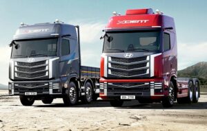 Hyundai Xcient adota identidade visual que remete os automóveis da marca