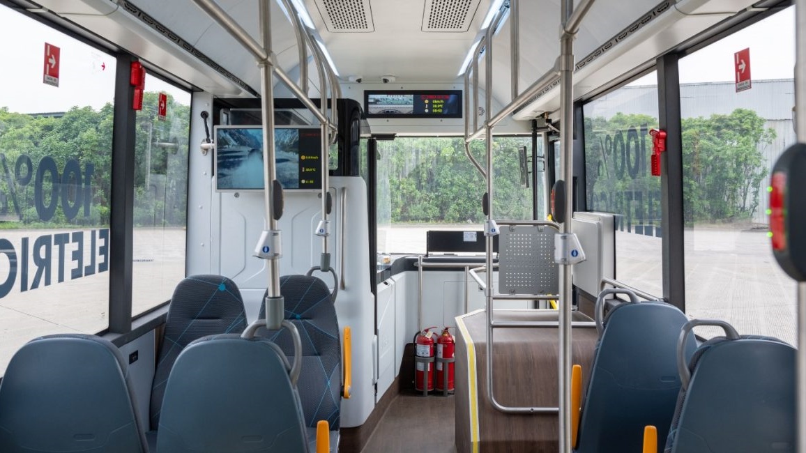 TEVX Higer, Azure9, miniônibus elétrico,