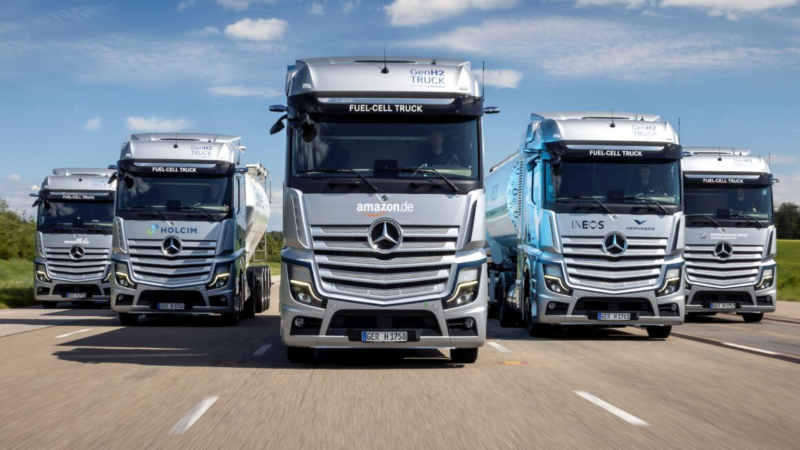 Daimler Truck, Mercedes-Benz GenH2 Truck, caminhões a hidrogênio