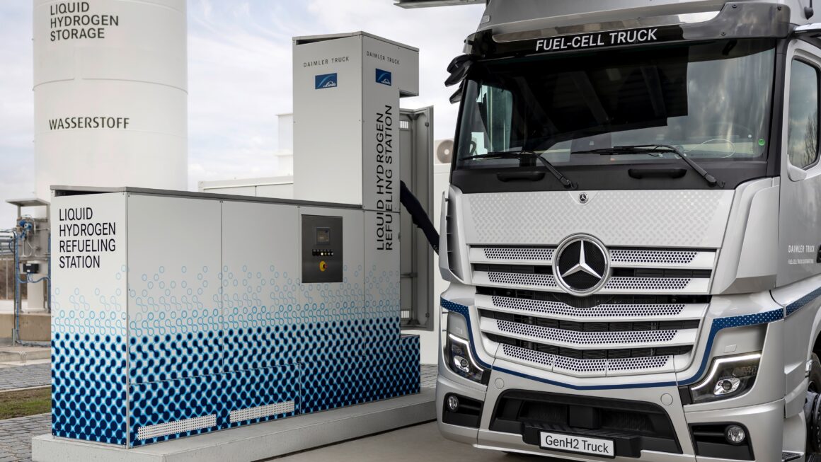 Daimler Truck, Mercedes-Benz GenH2 Truck, caminhões a hidrogênio