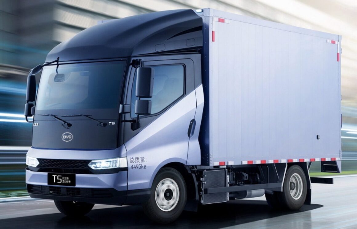 BYD, eT5, caminhão elétrico leve,