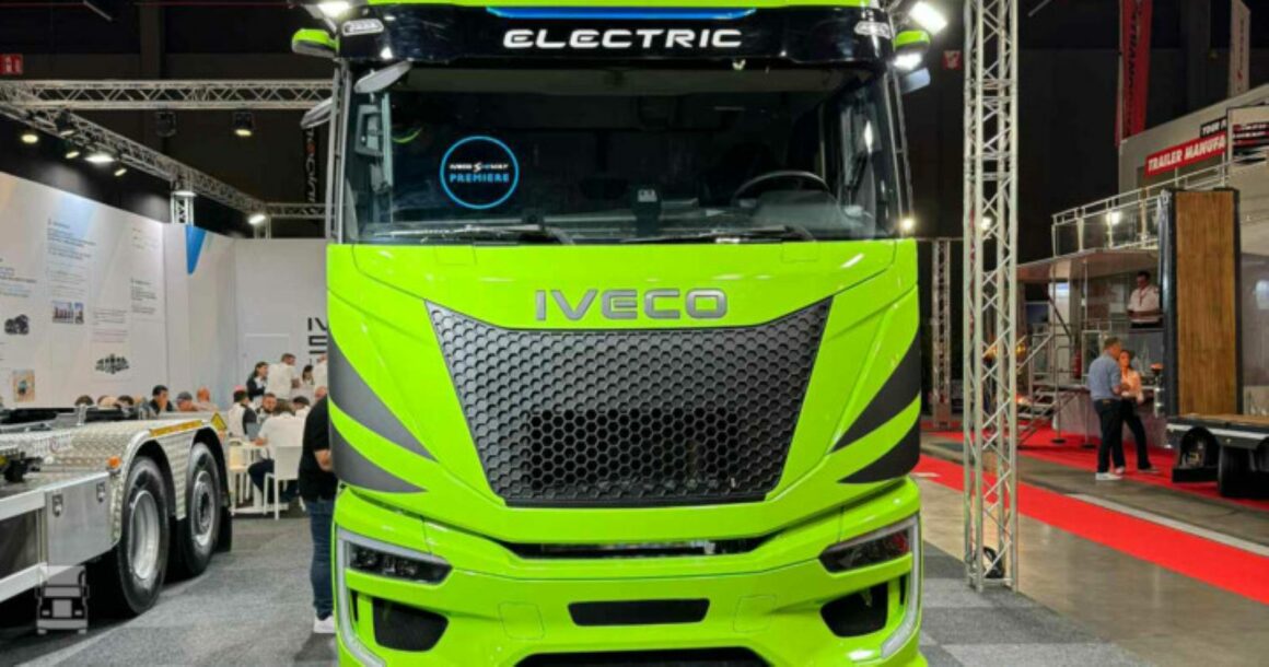 Iveco S-eWay surge com novo visual na Europa