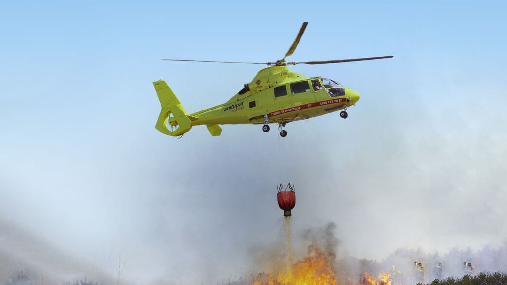Ambipar, helicóptero