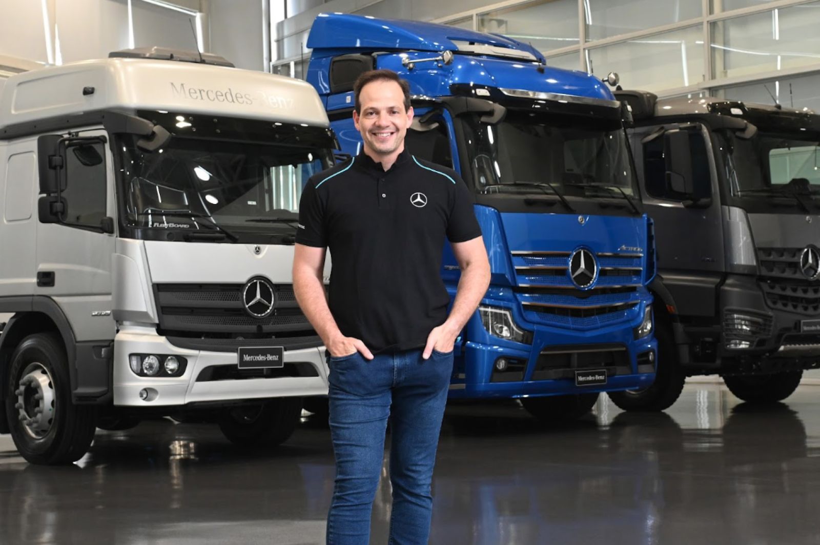 Mercedes-Benz prepara caminhão a gás no Brasil e traça estratégia para enfrentar o mercado