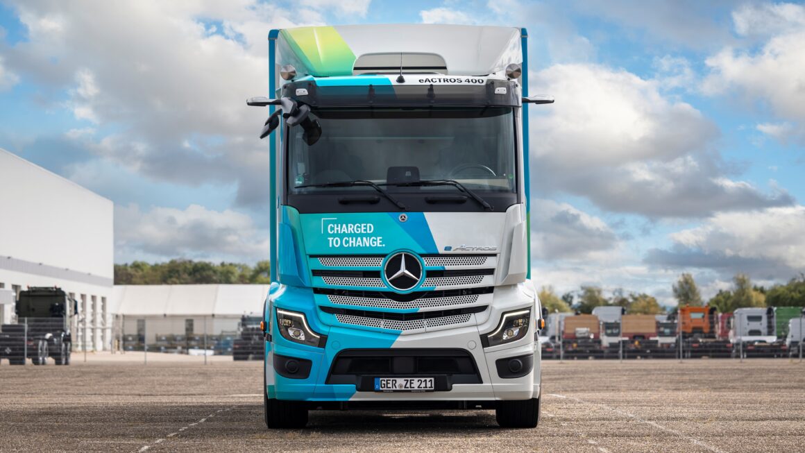 eActros 400, Mercedes-Benz, caminhão elétrico