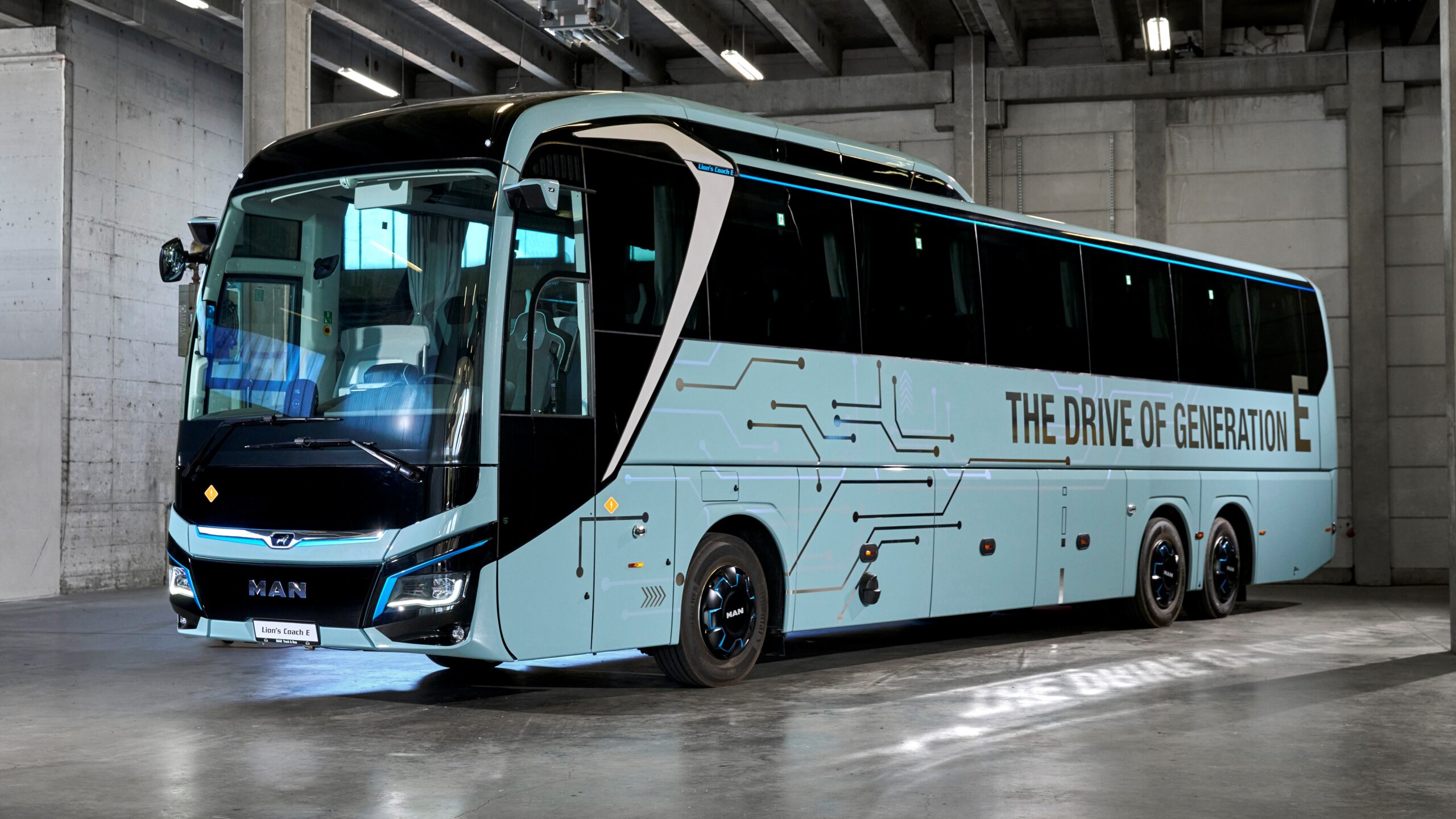 MAN, primeiro ônibus rodoviário elétrico,