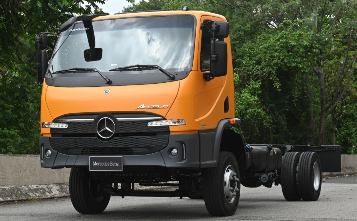 Caminhões médios ganham força graças à rivais Volkswagen e Mercedes-Benz
