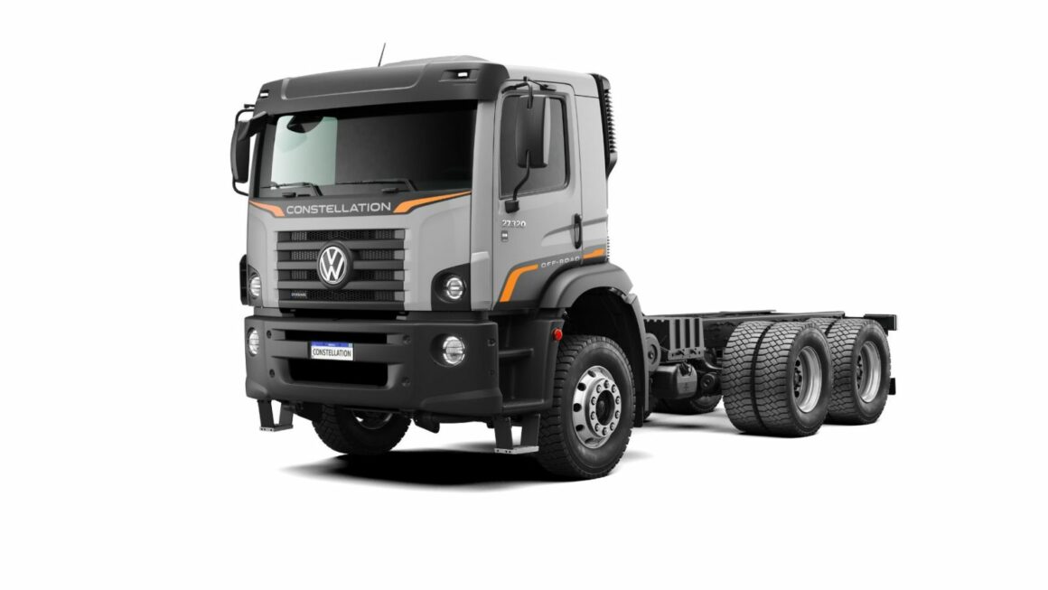 VW Constellation 27.320, caminhões 6x4 construção leve