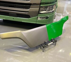 Grade caminhão Scania de garrafa PET