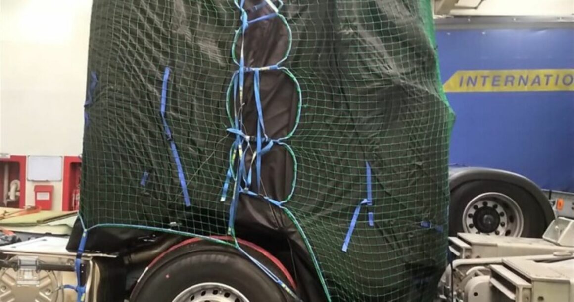 Nova geração Scania é flagrada na Europa