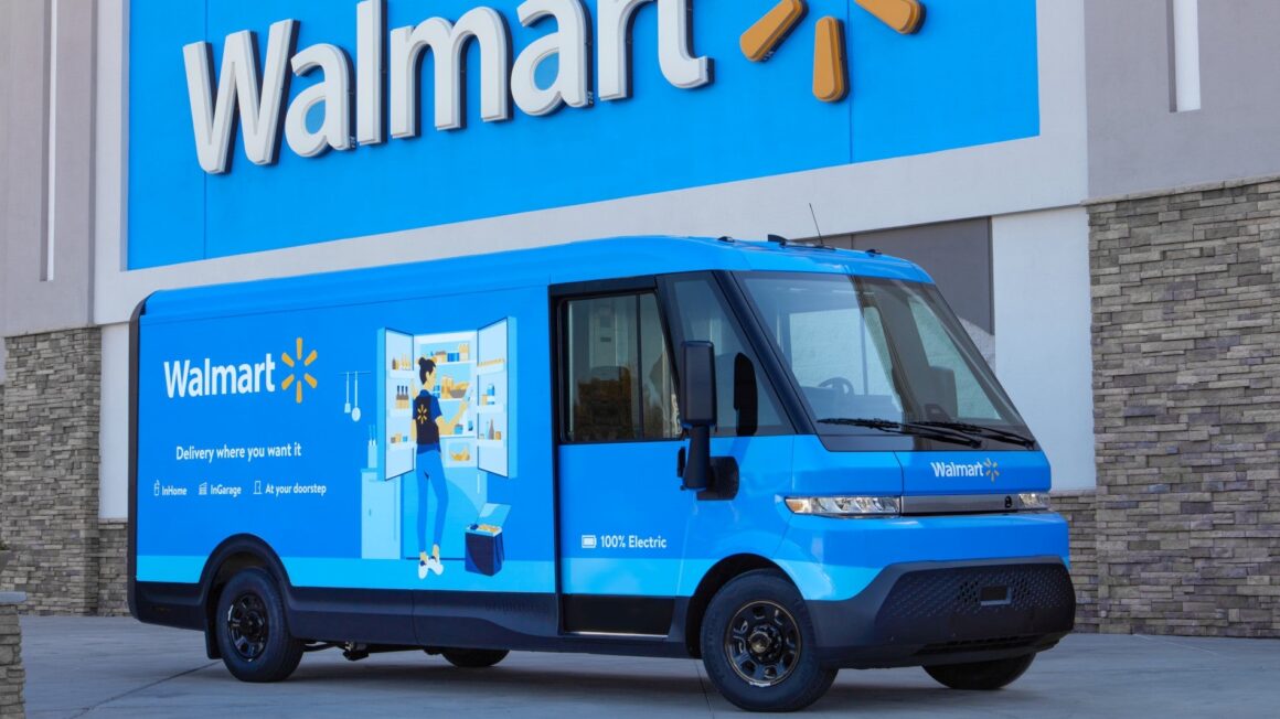 BrightDrop, van elétrica, GM, Wallmart,