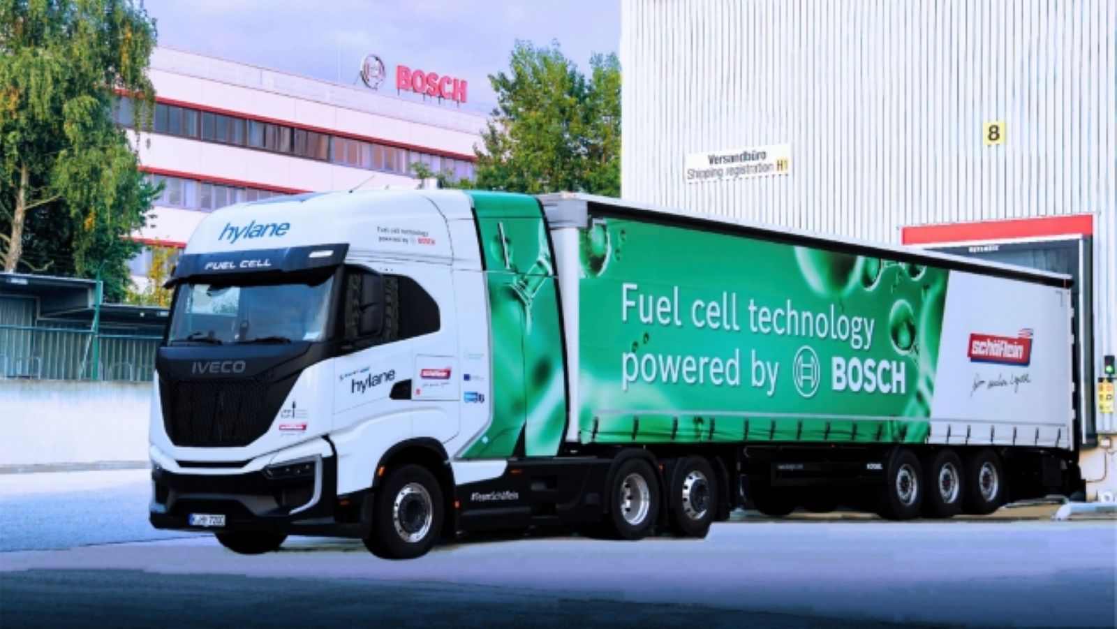 Bosch e Iveco estreiam caminhão a hidrogênio