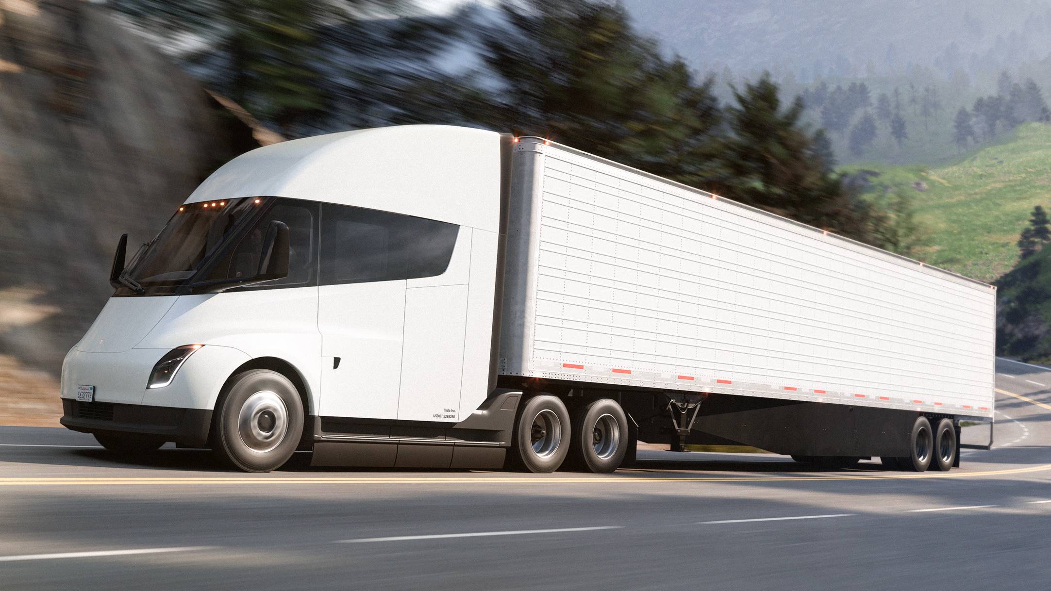 Tesla Motors, Tesla Semi, caminhão elétrico