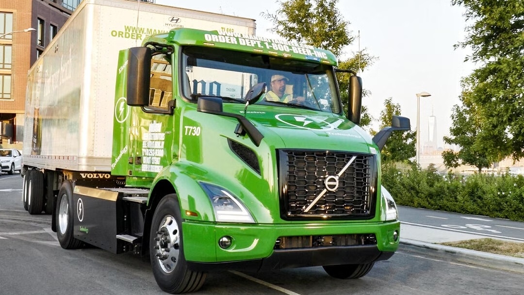 caminhões elétricos da Volvo,